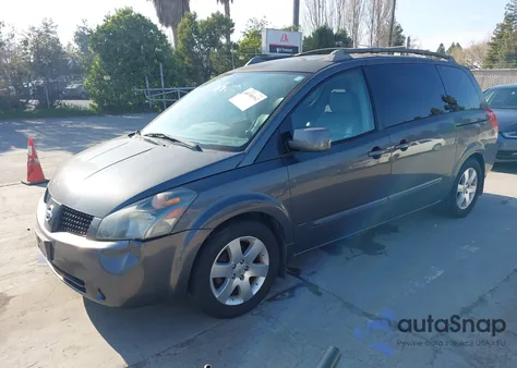 2005 Nissan Quest 3.5 Se z USA, uszkodzony, nr VIN 5N1BV28U85N108191